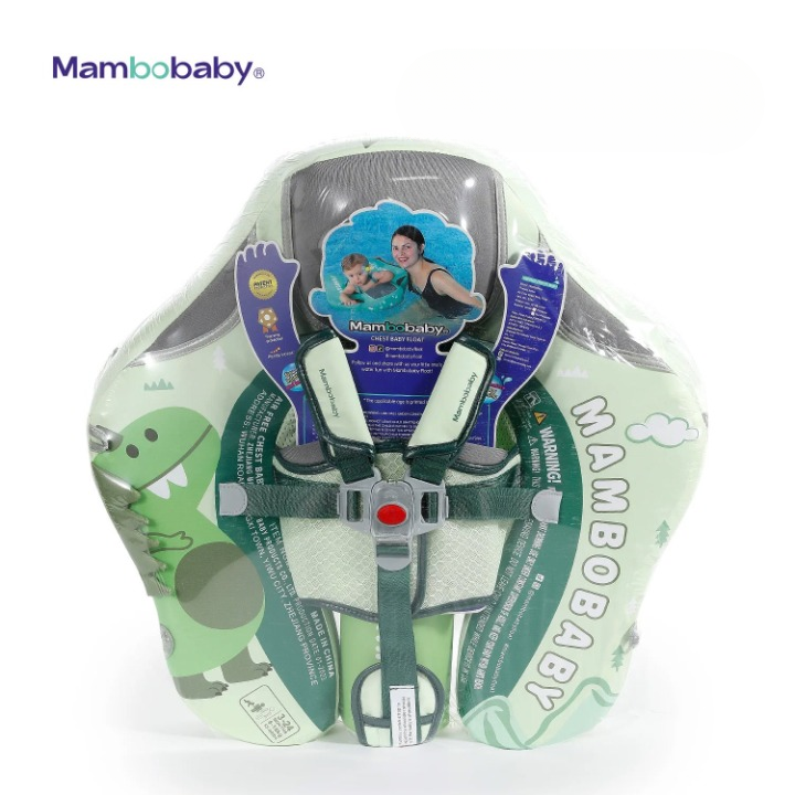 Mambobaby Flotteur de piscine Dinosaur avec canopée